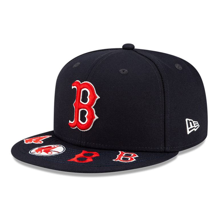 Gorras New Era 59fifty Azules - Boston Sox MLB Visor Hit 51906XTEM
